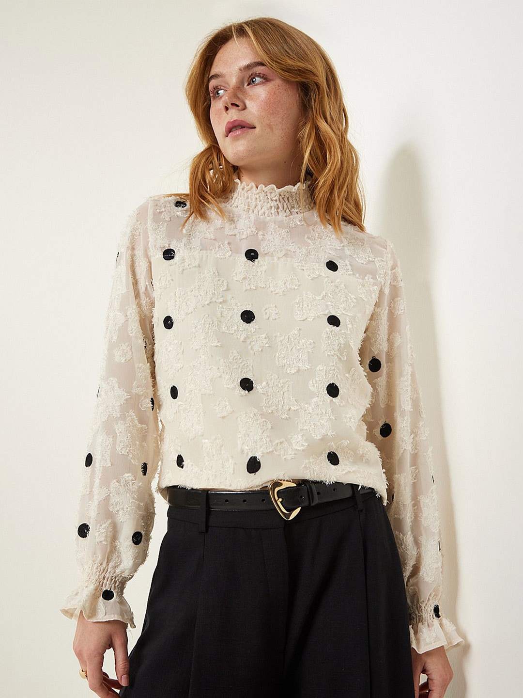 

Happiness istanbul Embellished Top, Na