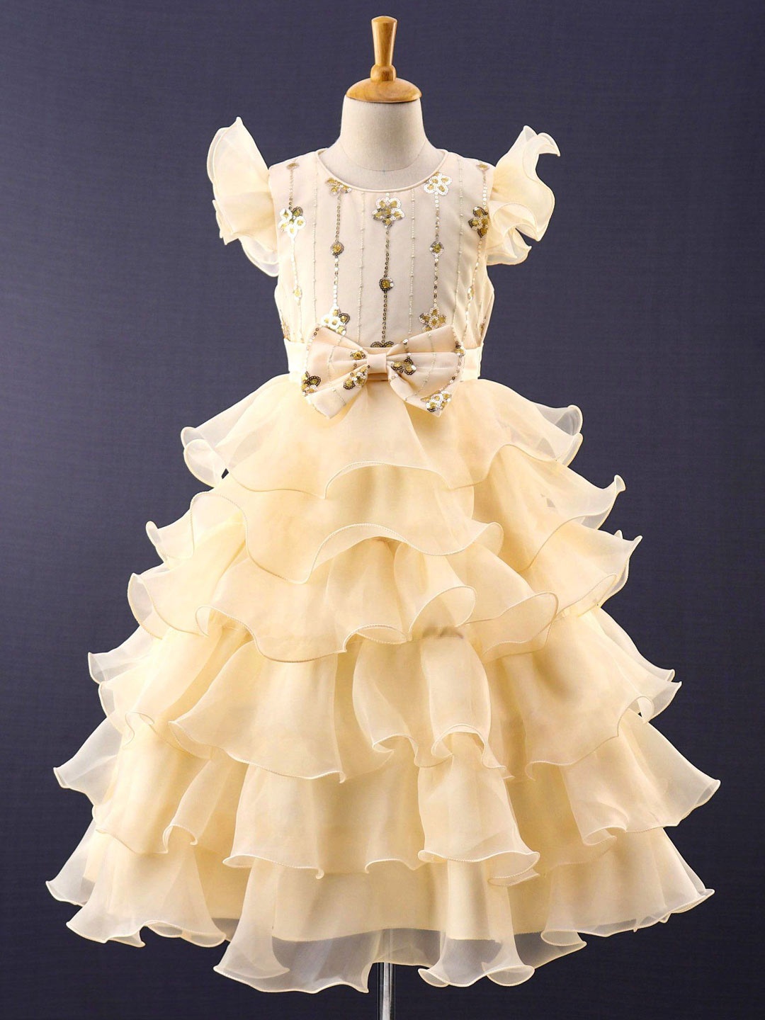 

Mark & Mia Peplum Dress, Yellow