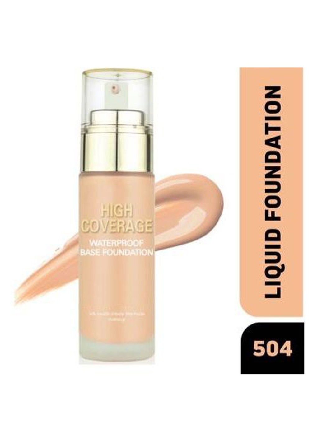 

MAKEUP FEVER High Coverage Waterproof Base Foundation - 55 g - Natural Nude - 504