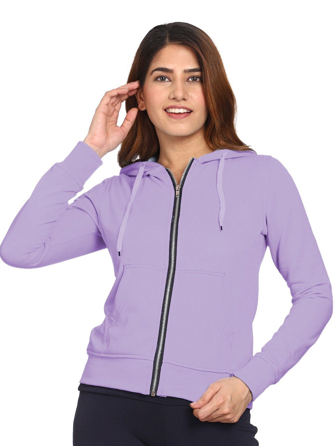 

ROARERS Women Hooded Sweatshirt, Purple
