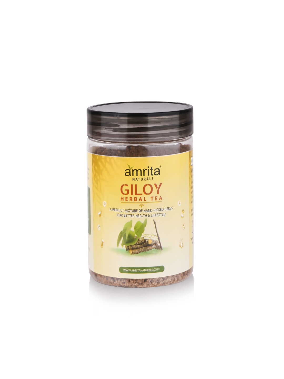 

Amrita Naturals Giloy Herbal Tea 250 g, Grey