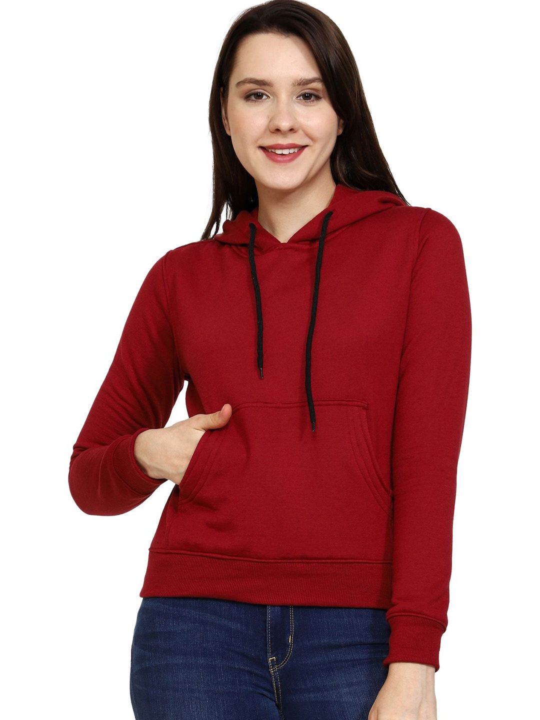 

ROARERS Women Hooded Sweatshirt, Maroon
