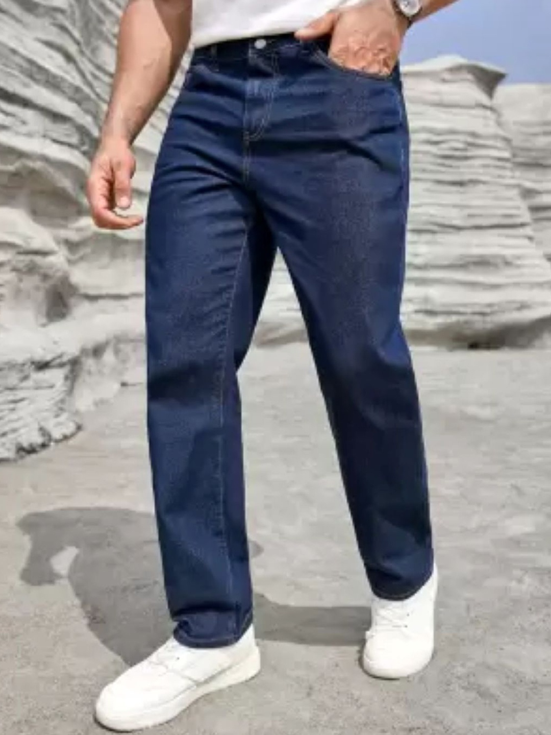 

Moda Rapido Men Classic Stretchable Jeans, Blue