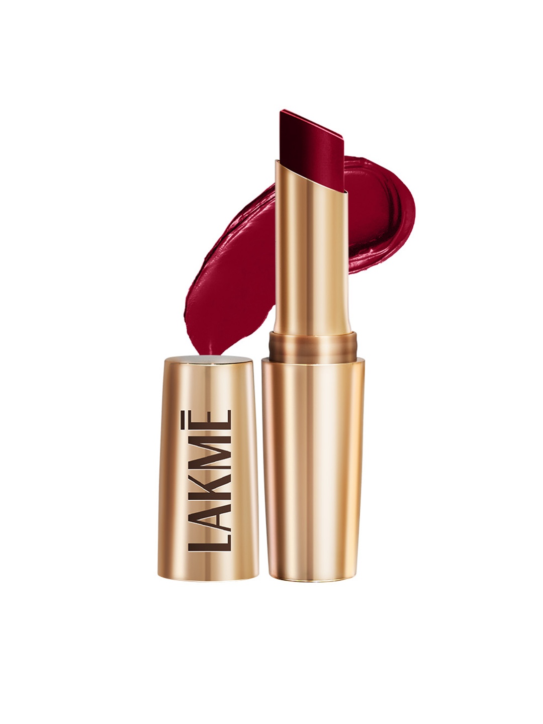

Lakme 9to5 Powerplay Priming Matte Lipstick 3.6g - Lasts 16hrs - Burgundy Passion