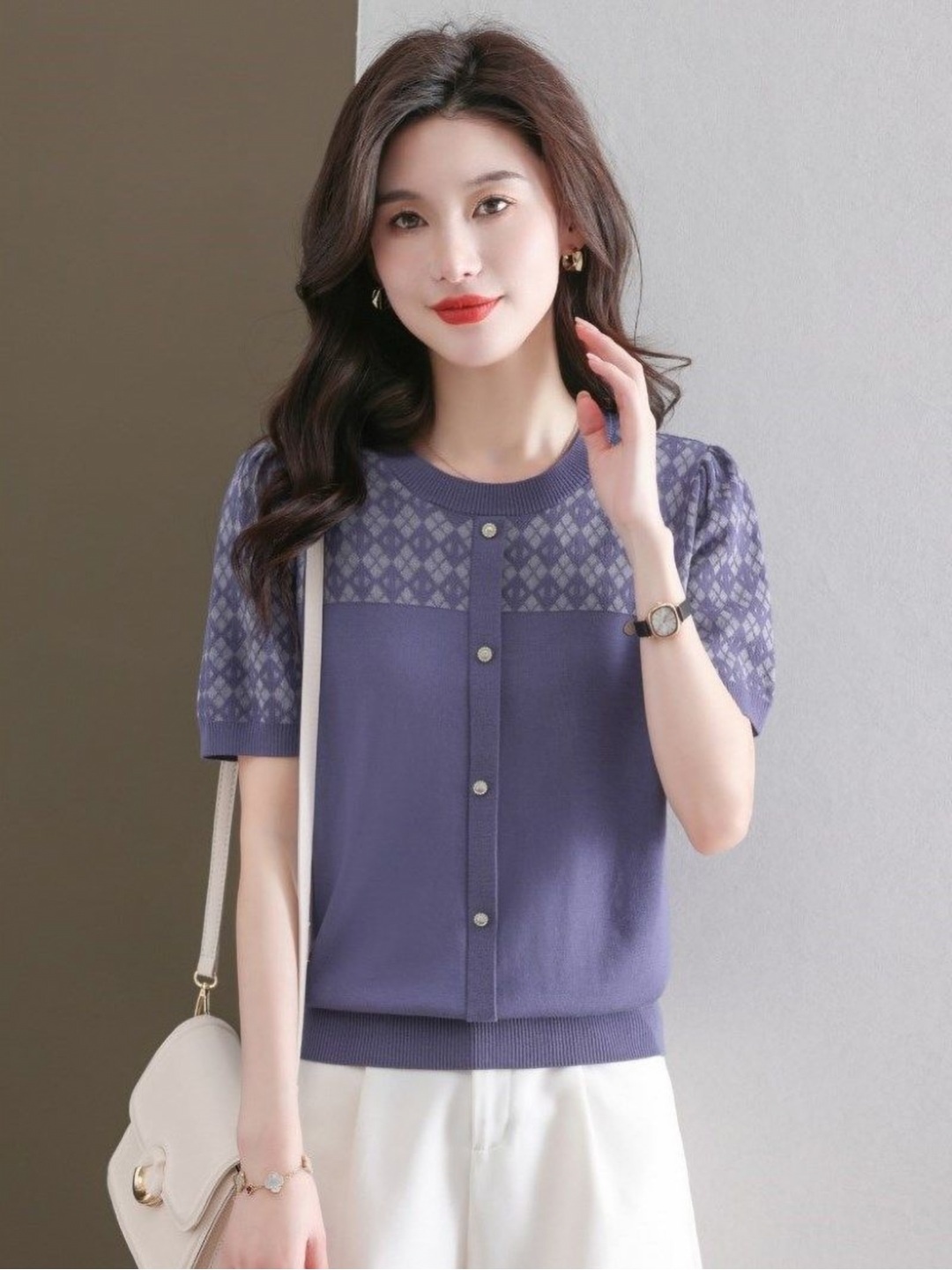 

StyleCast Women T-shirt, Purple
