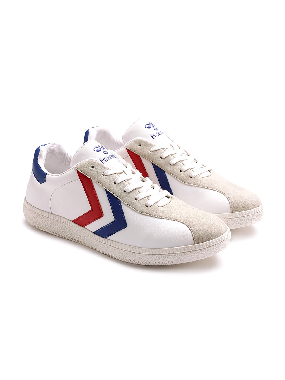 

hummel Men PU Sneakers, White