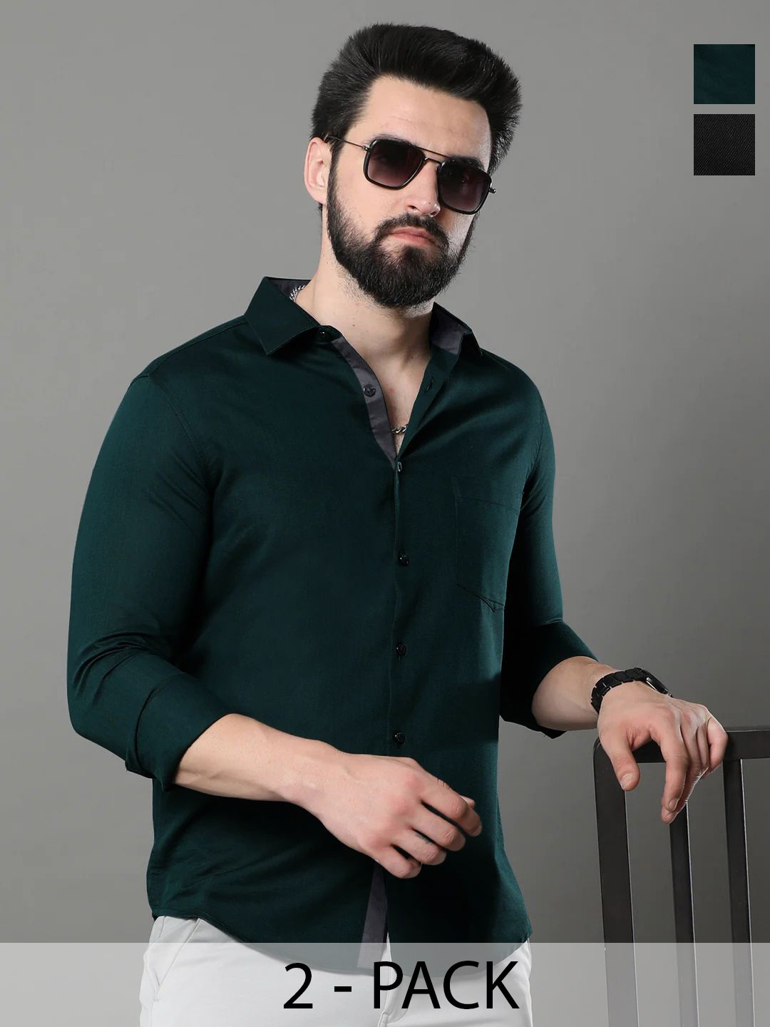 

Moda Rapido Men Standard Opaque Formal Shirt, Multi