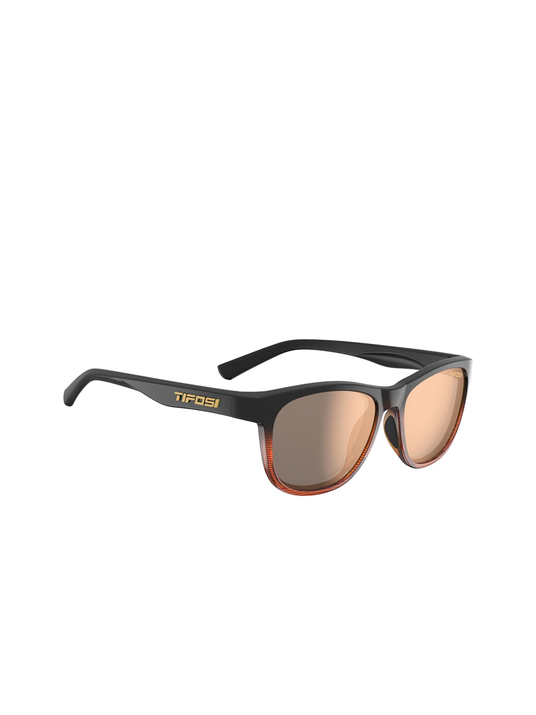 

Tifosi Men Sports Sunglasses with UV Protected Lens, Brown