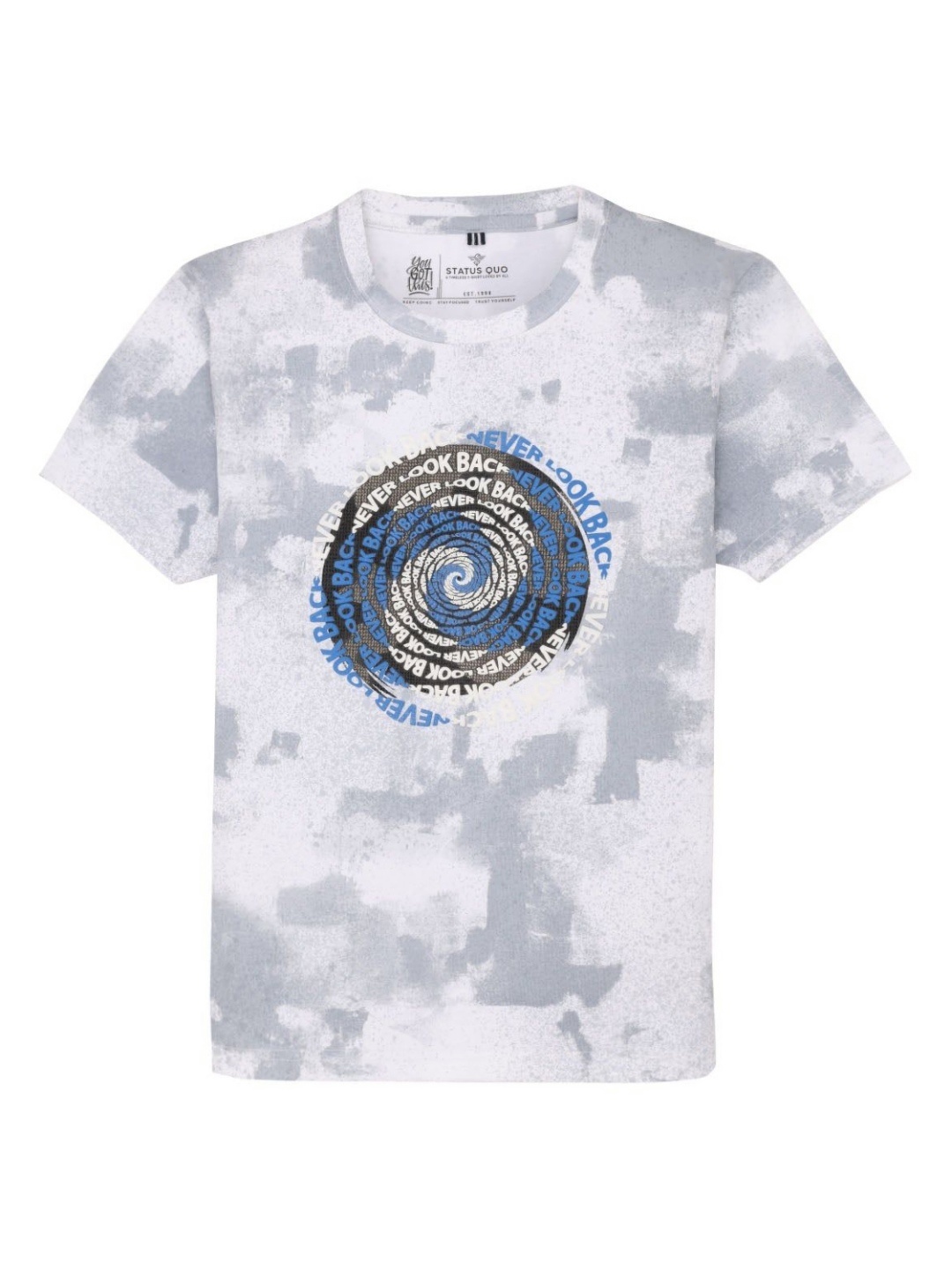 

Status Quo Boys Printed Applique T-shirt, White