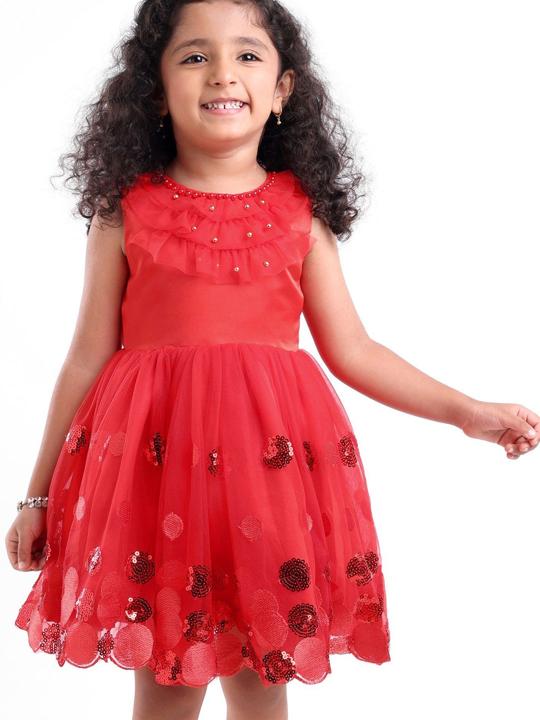 

Mark & Mia Floral Print Fit & Flare Dress, Red