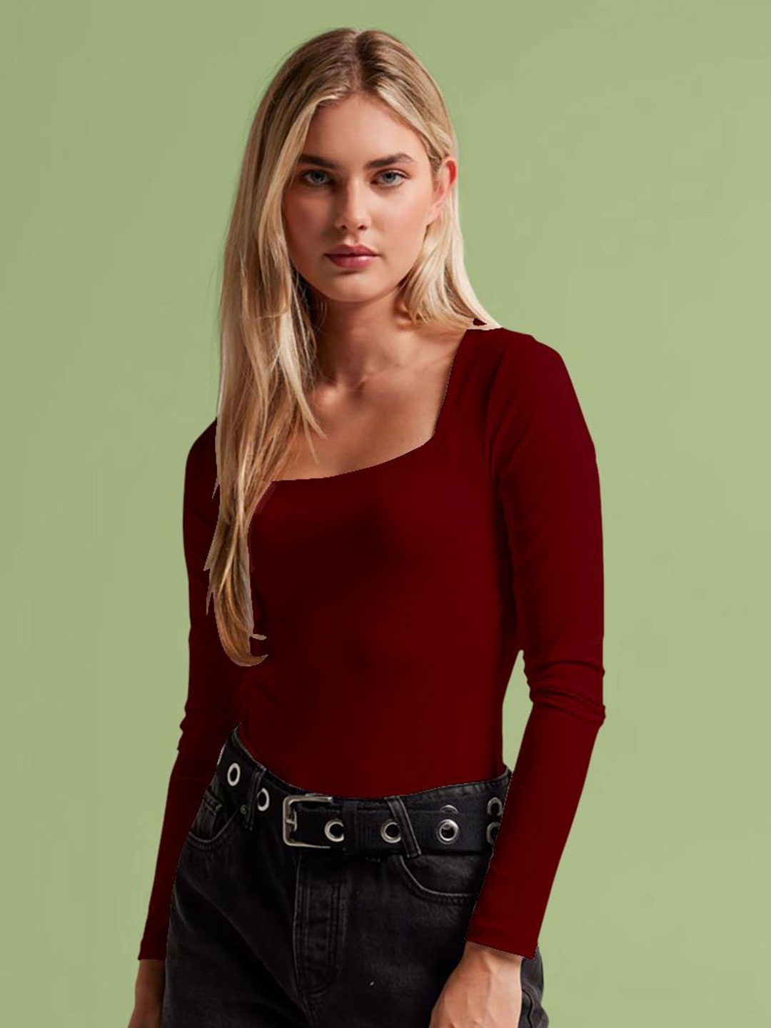 

Dream Beauty Fashion Top, Maroon