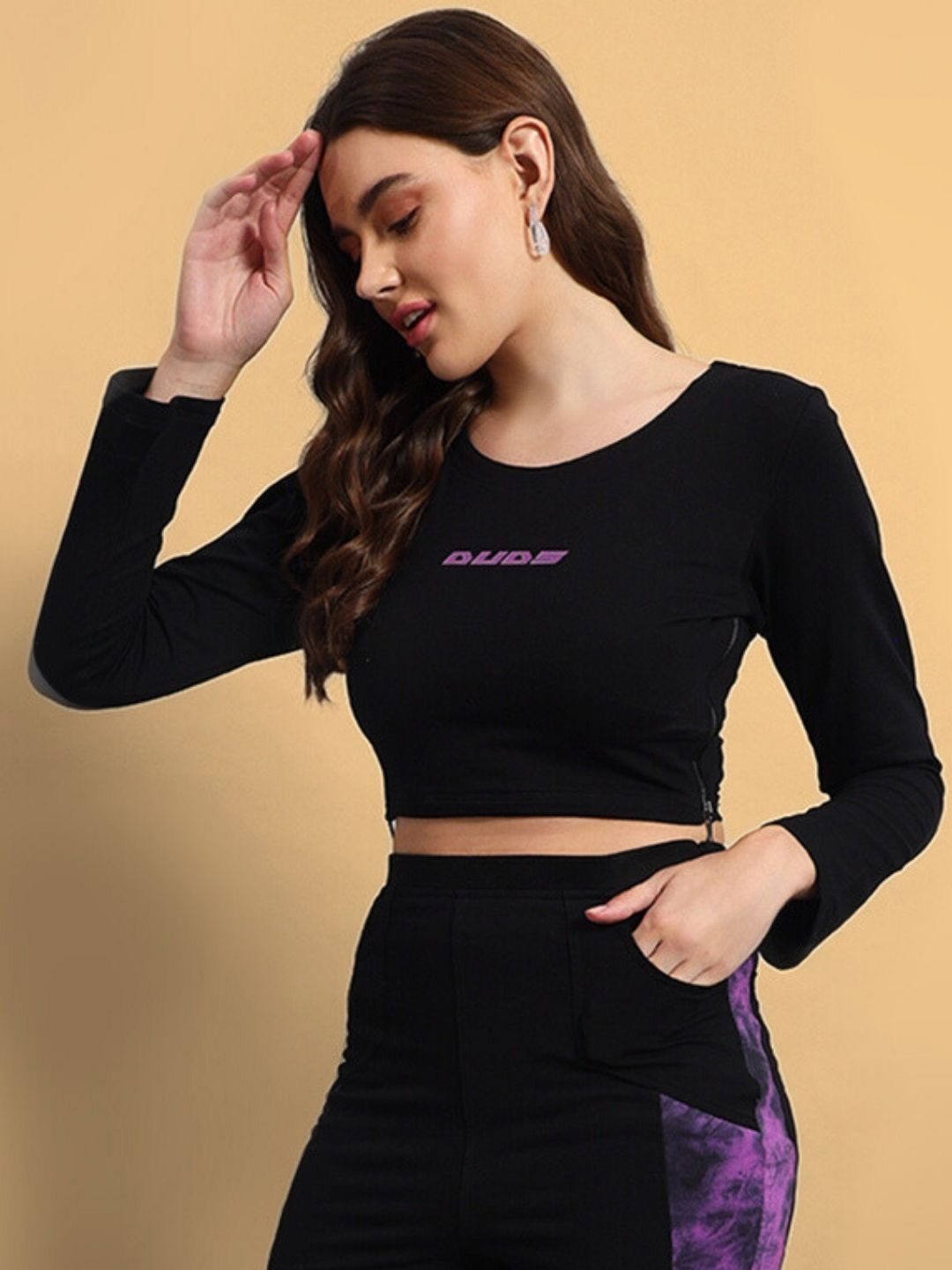 

WEARDUDS Cotton Top, Black