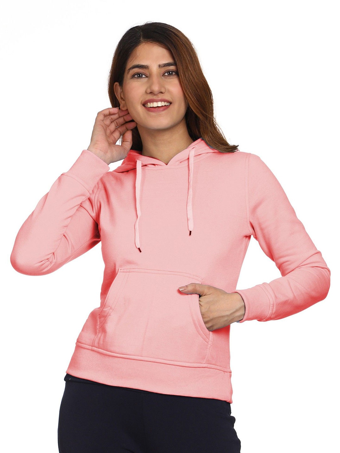 

ROARERS Women Hooded Sweatshirt, Pink