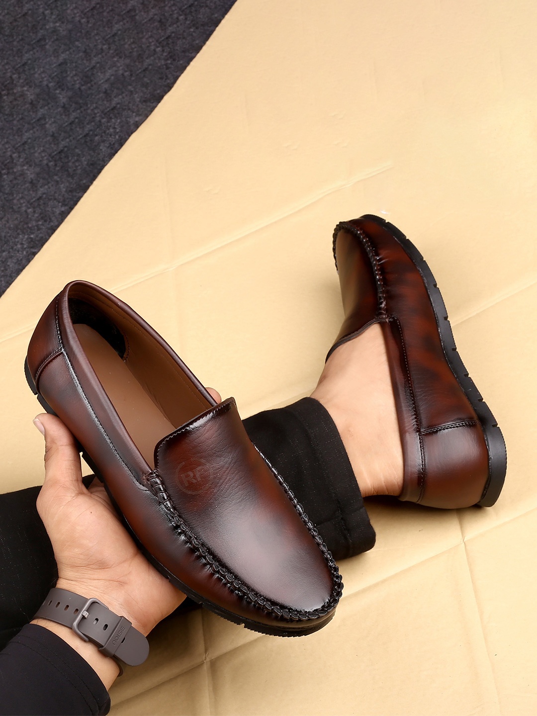 

ROCKFIELD Men Loafers, Brown
