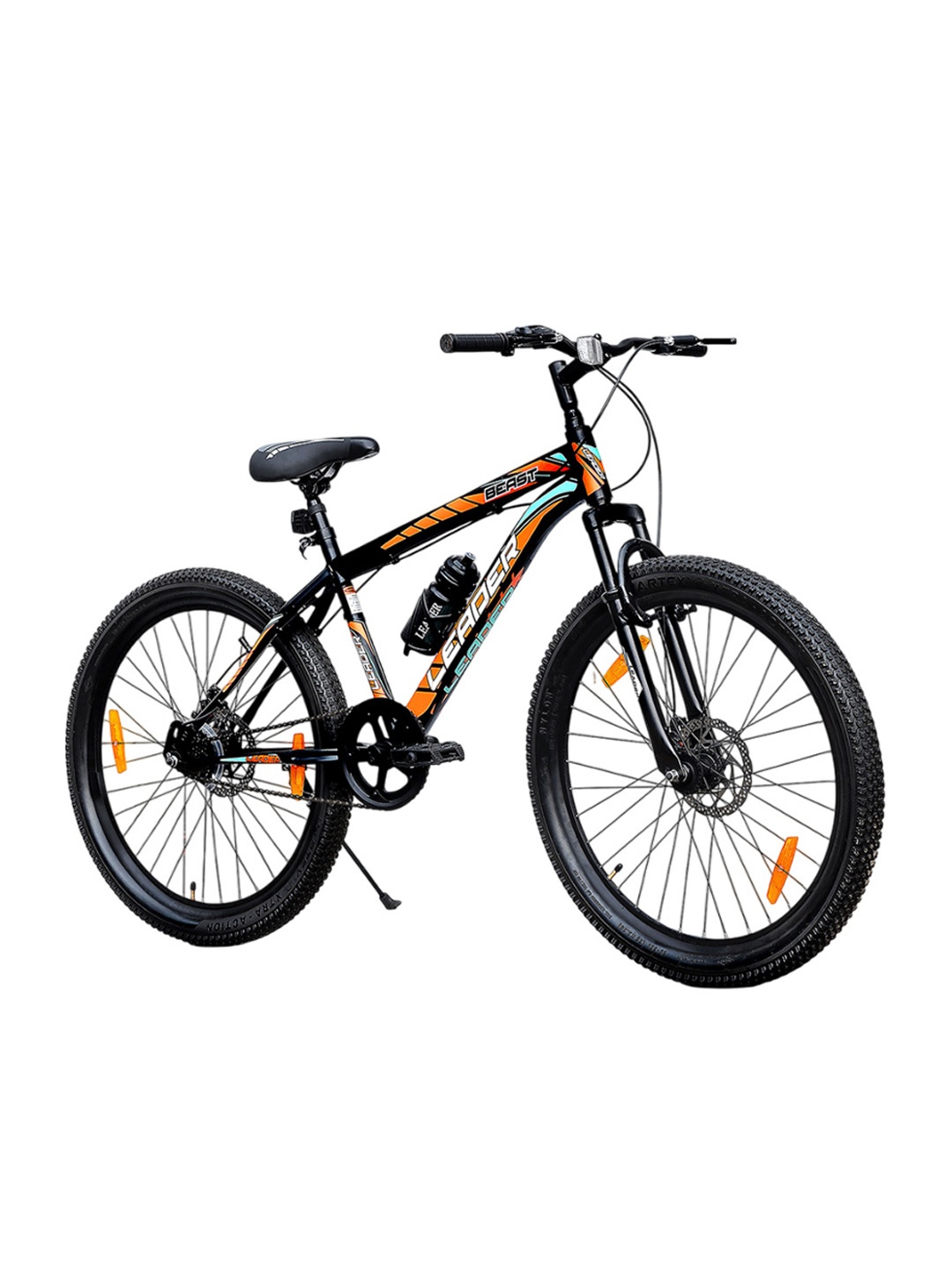 

LEADER Beast 24T Mountain Bicycle Single Speed, Black
