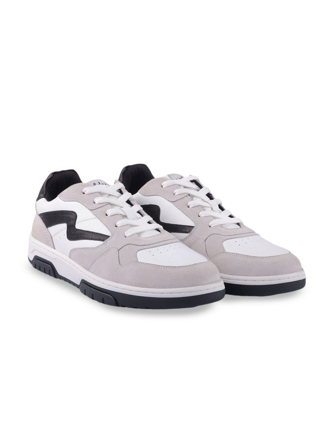 

Caldri Men Leather Sneakers, White
