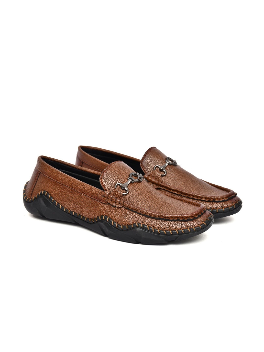 

Killer Men Textured Loafers, Tan