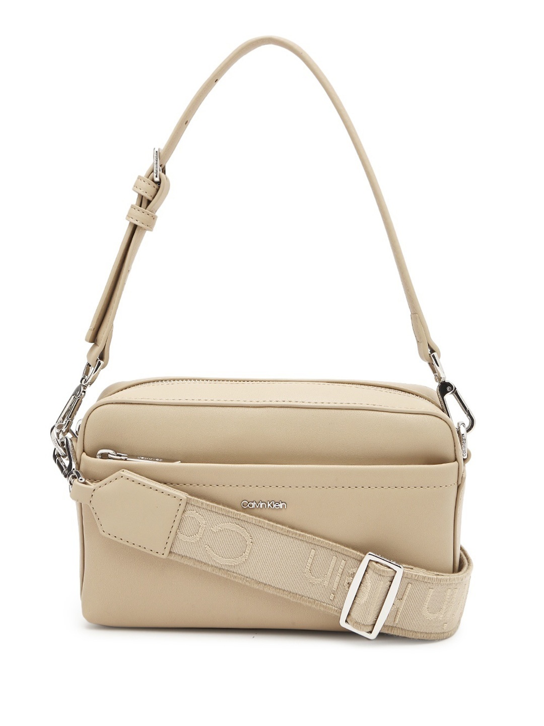 

Calvin Klein Structured Sling Bag, Brown