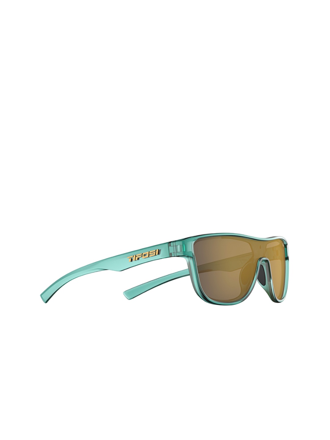 

Tifosi Men Sports Sunglasses with UV Protected Lens, Gold