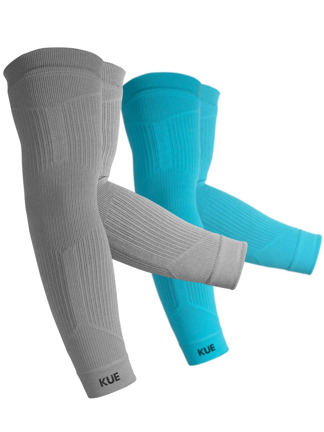 

KUE Set Of 2 Men Compression Arm Support Sleeves, Grey