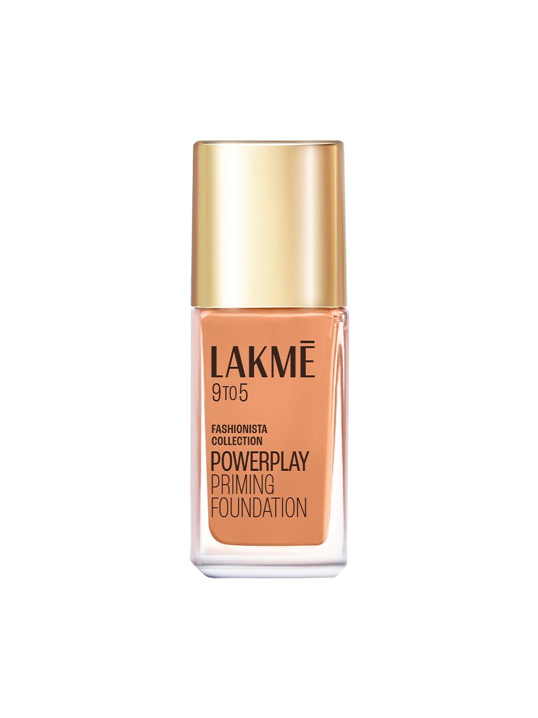 

Lakme 9to5 Powerplay Priming Foundation, Built in Primer, Long-Lasting-Warm Wood 25ml, Beige