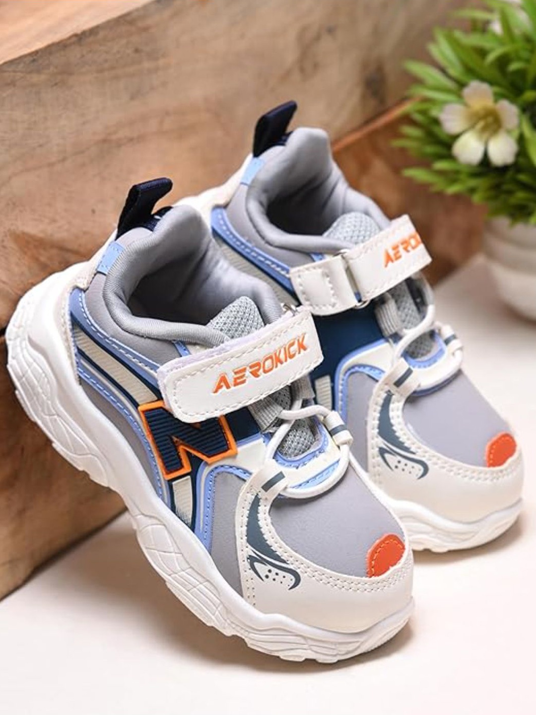 

AEROKICK Unisex Kids Woven Design Fashion, Grey