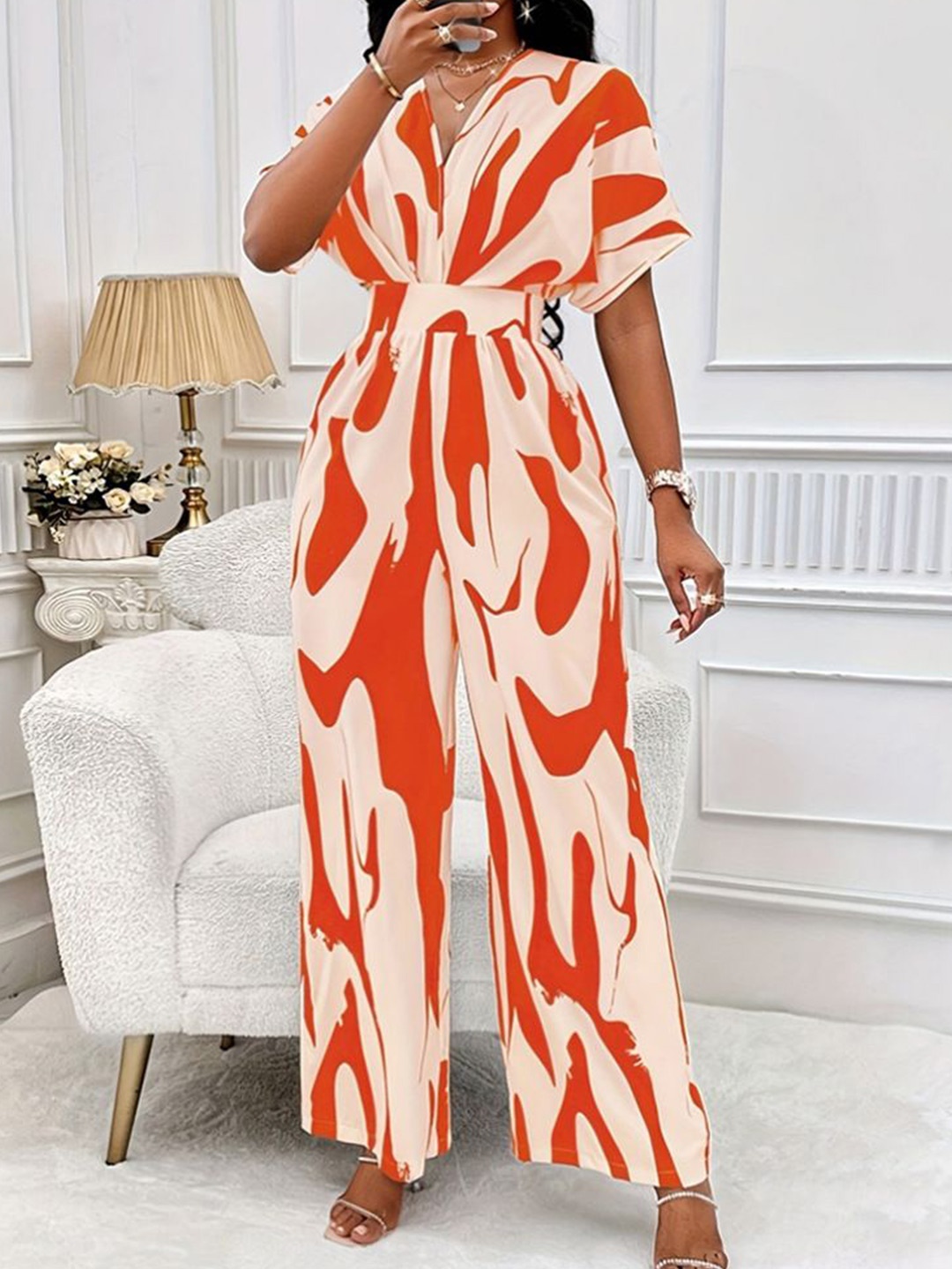 

HERE&NOW Basic Jumpsuit, White