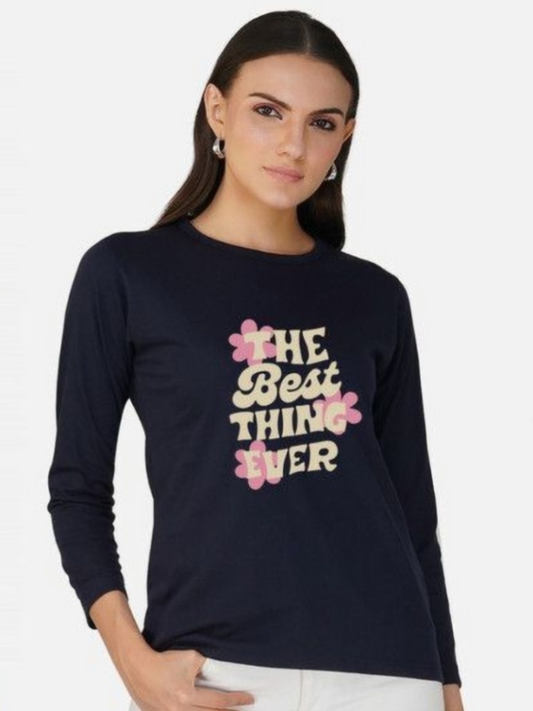 

Metronaut Women 2 Printed Bio Finish T-shirt, Pink