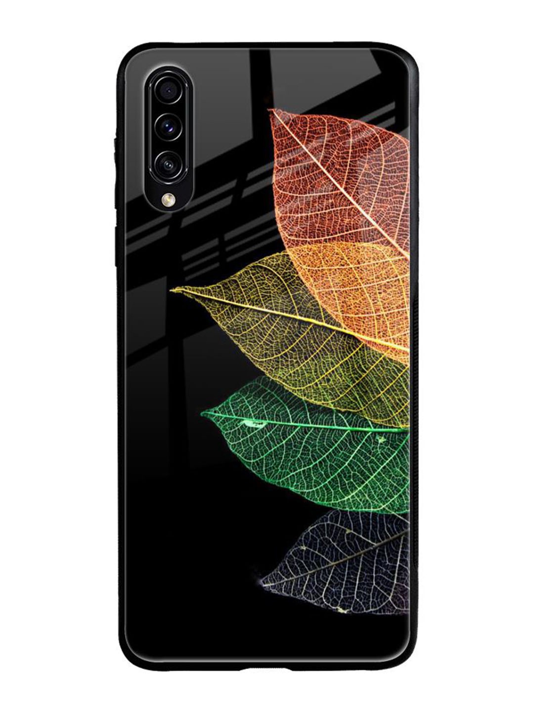 

QRIOH Quirky Printed Samsung Galaxy A50s Back Case Mobile Accessories, Black