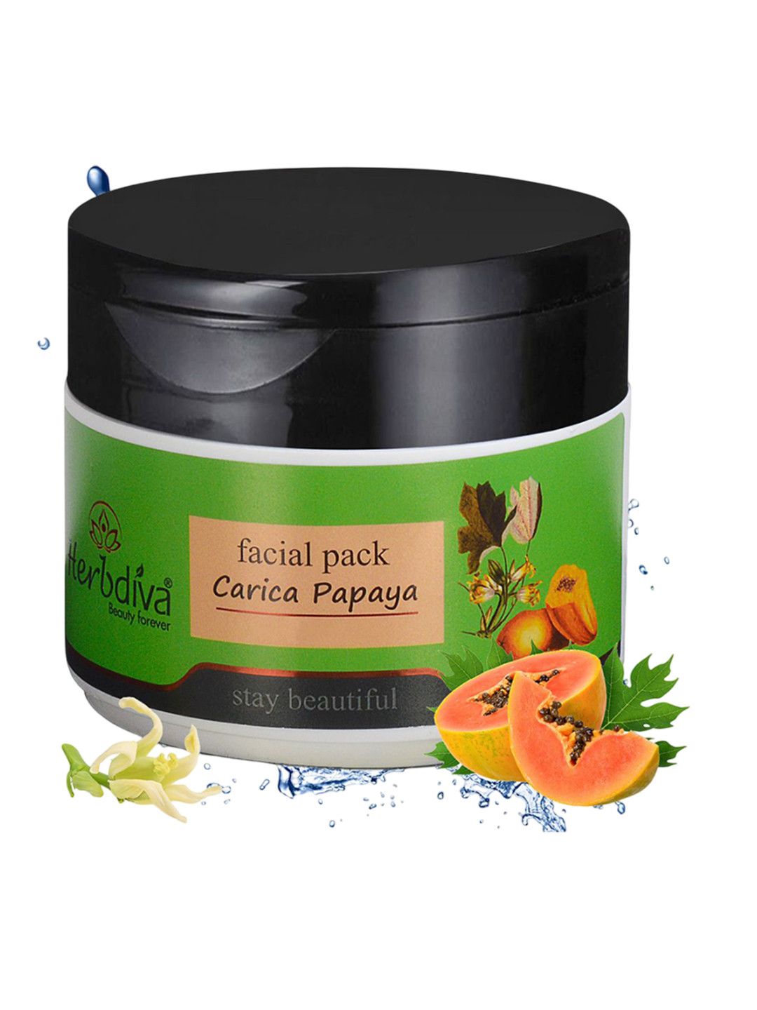 

Herbdiva Papaya Face Pack- 500 g, White