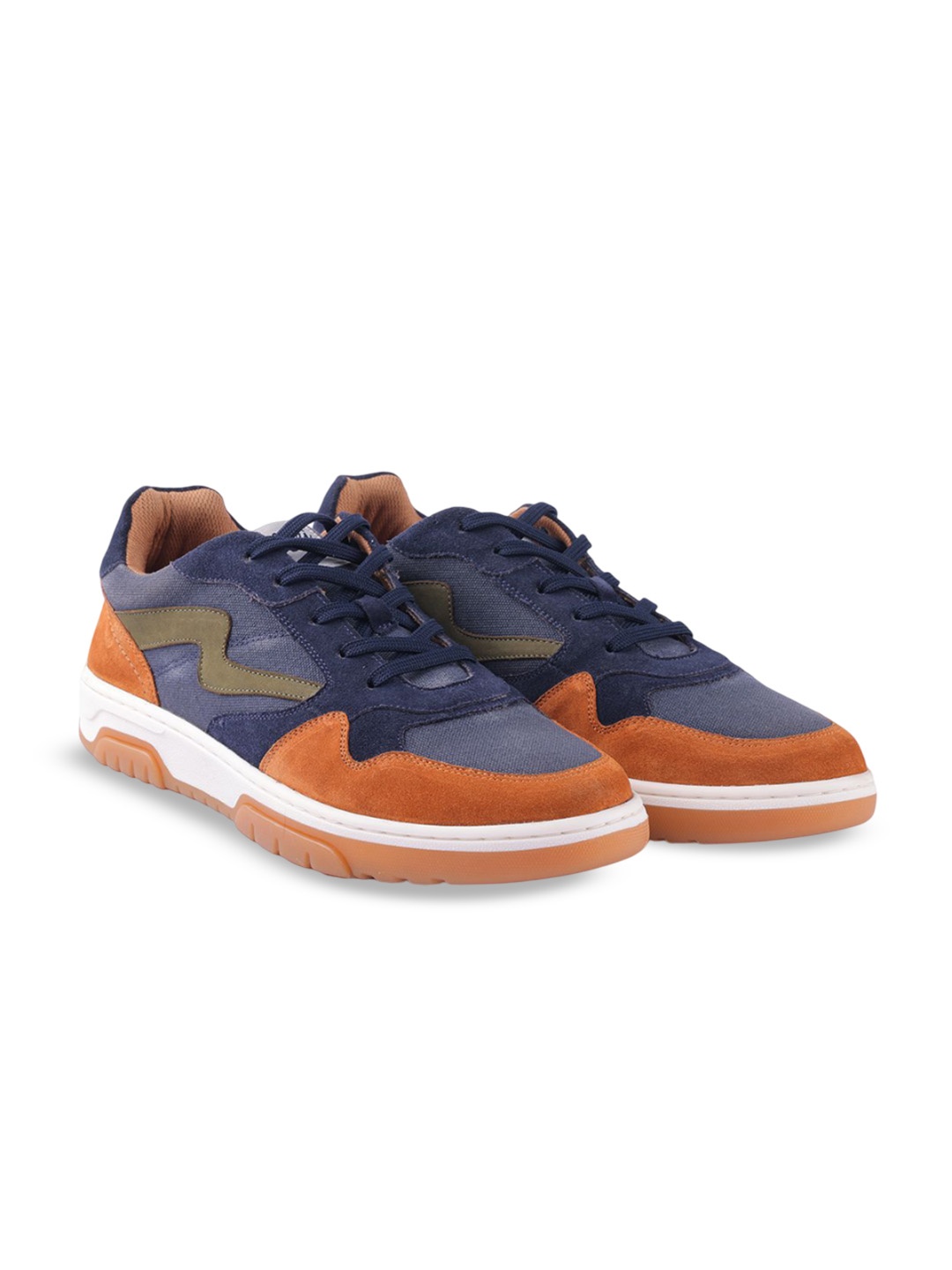 

Caldri Men Leather Sneakers, Tan