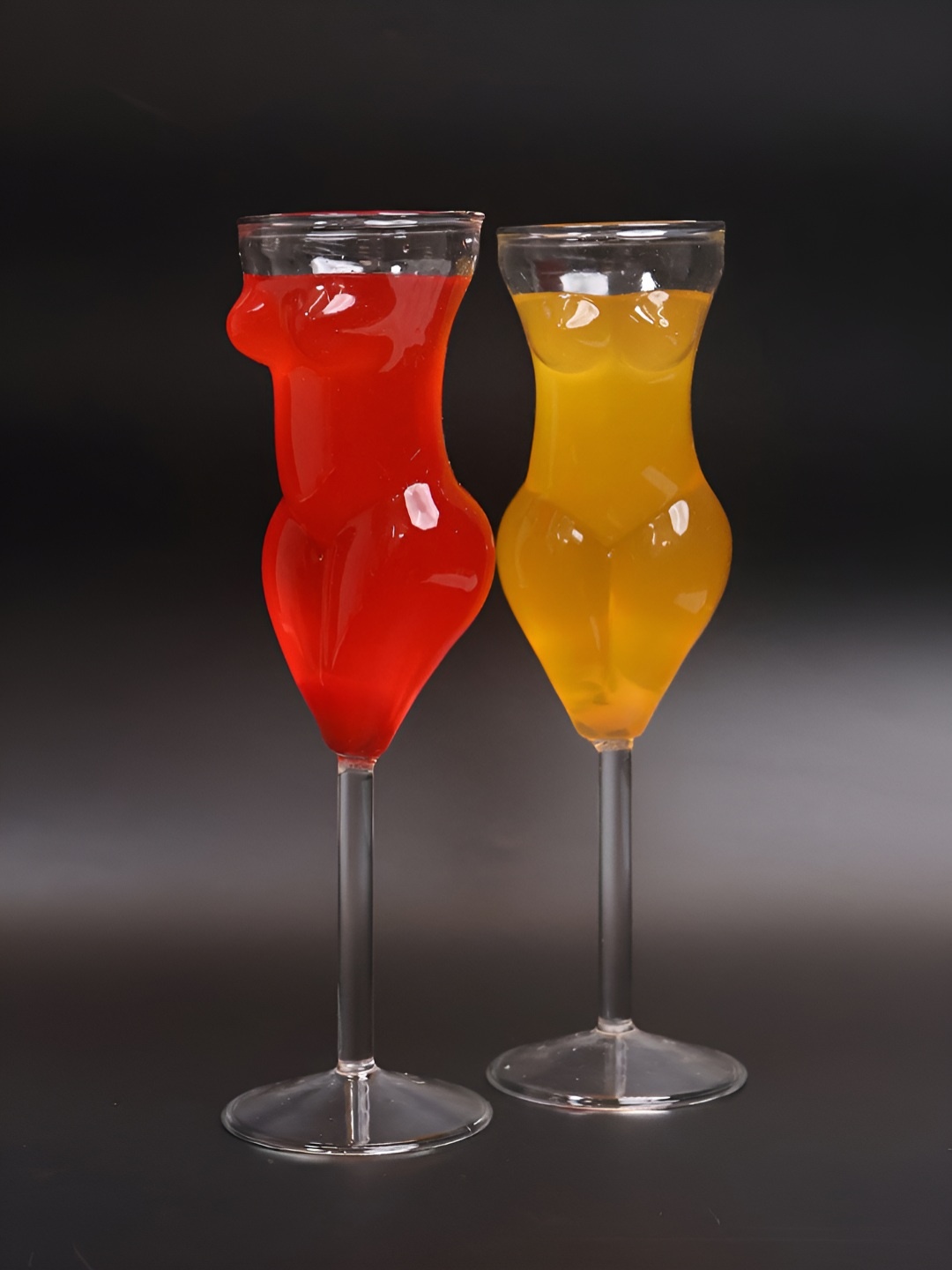 

SMOKEY COCKTAIL Female Body Set of 2, Transparent