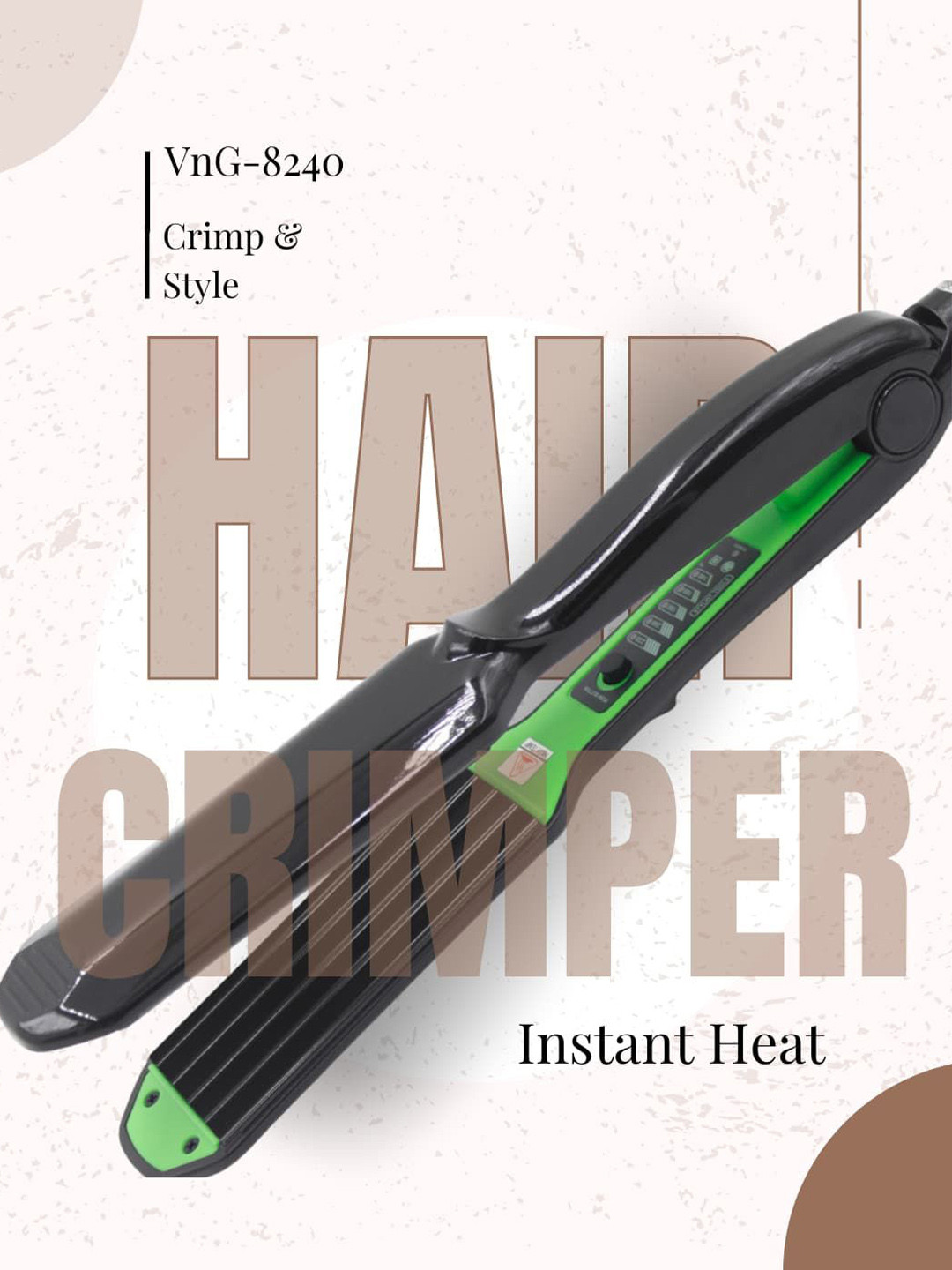 

vng Professional Plates Crimper, Black