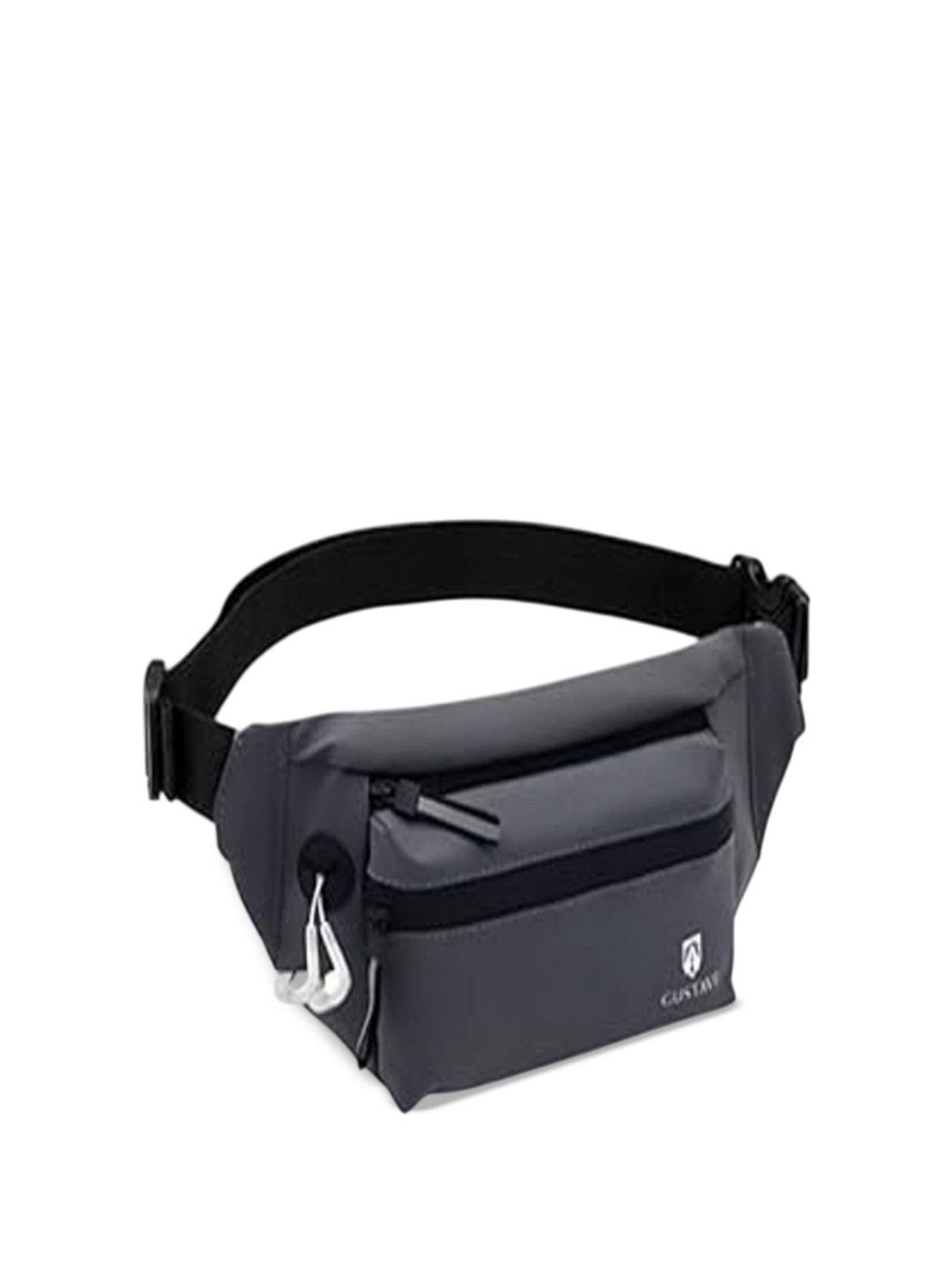 

Gustave Sling Bag with Fringed, Grey