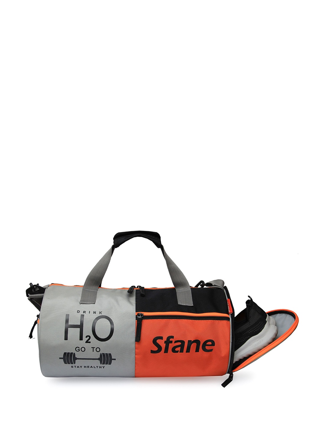 

Sfane Unisex Medium Sports or Gym Duffel Bag, Orange