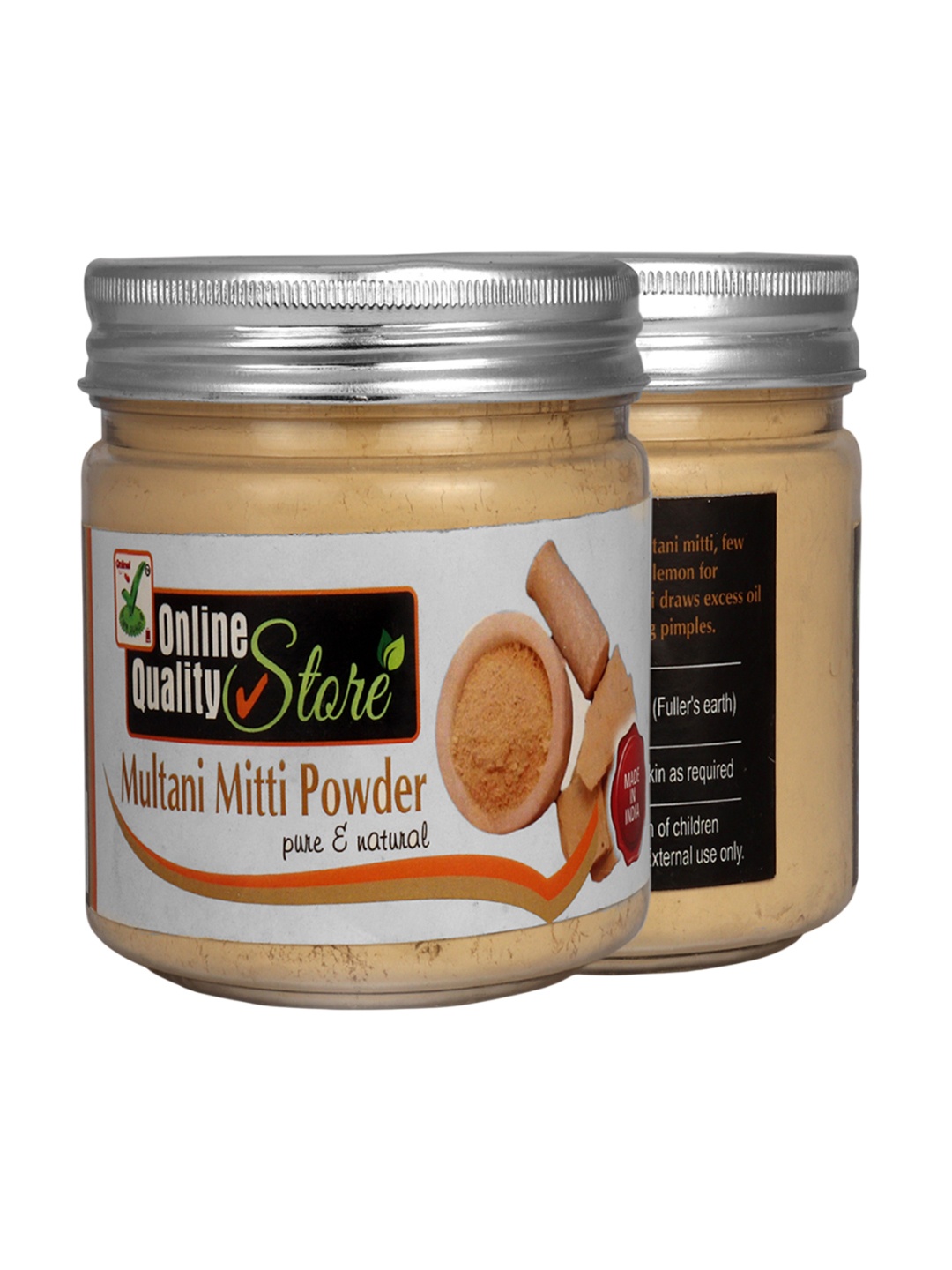 

Online Quality Store Natural Multani Mitti For Uneven Skin Tone - 250 g, Beige