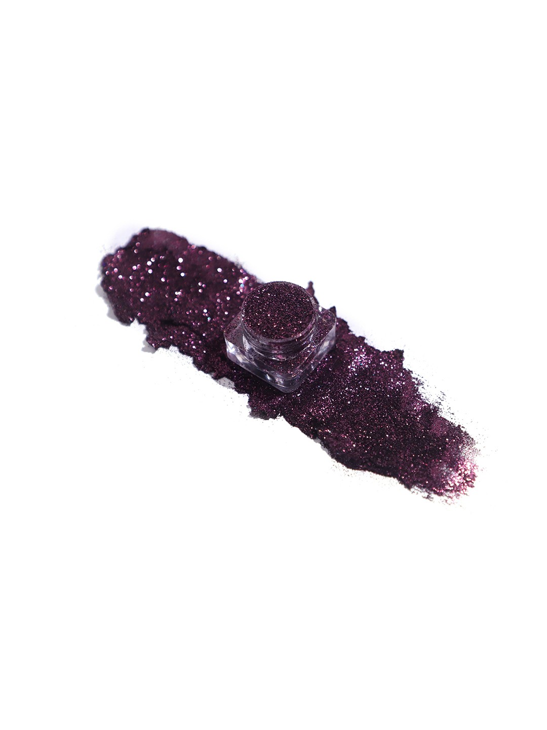 

TS COSMETICS Pressed Glitter Eyeshadow - Plum, Purple