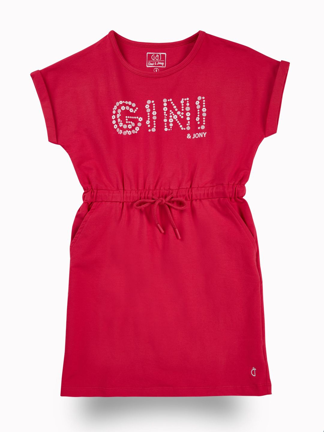 

Gini and Jony Floral Print A-Line Dress, Pink