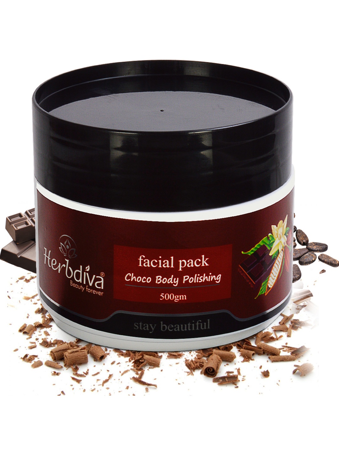 

Herbdiva Choco Face & Body Pack - 500 g, White