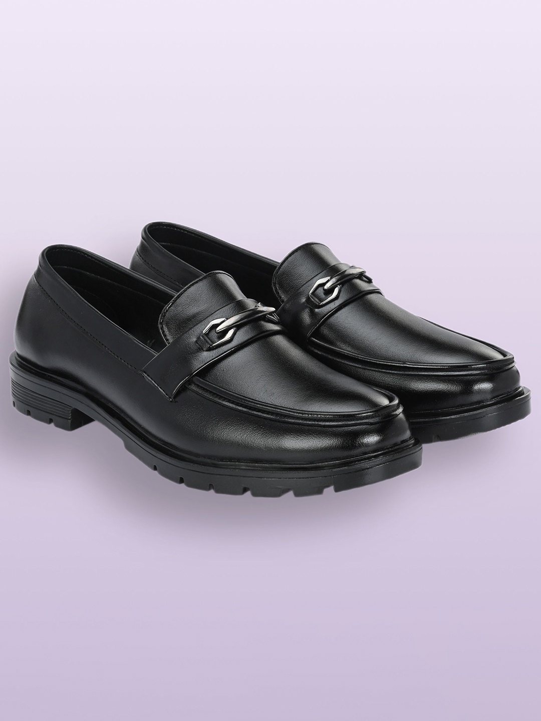 

Shoe Island Men Formal Loafers, Black