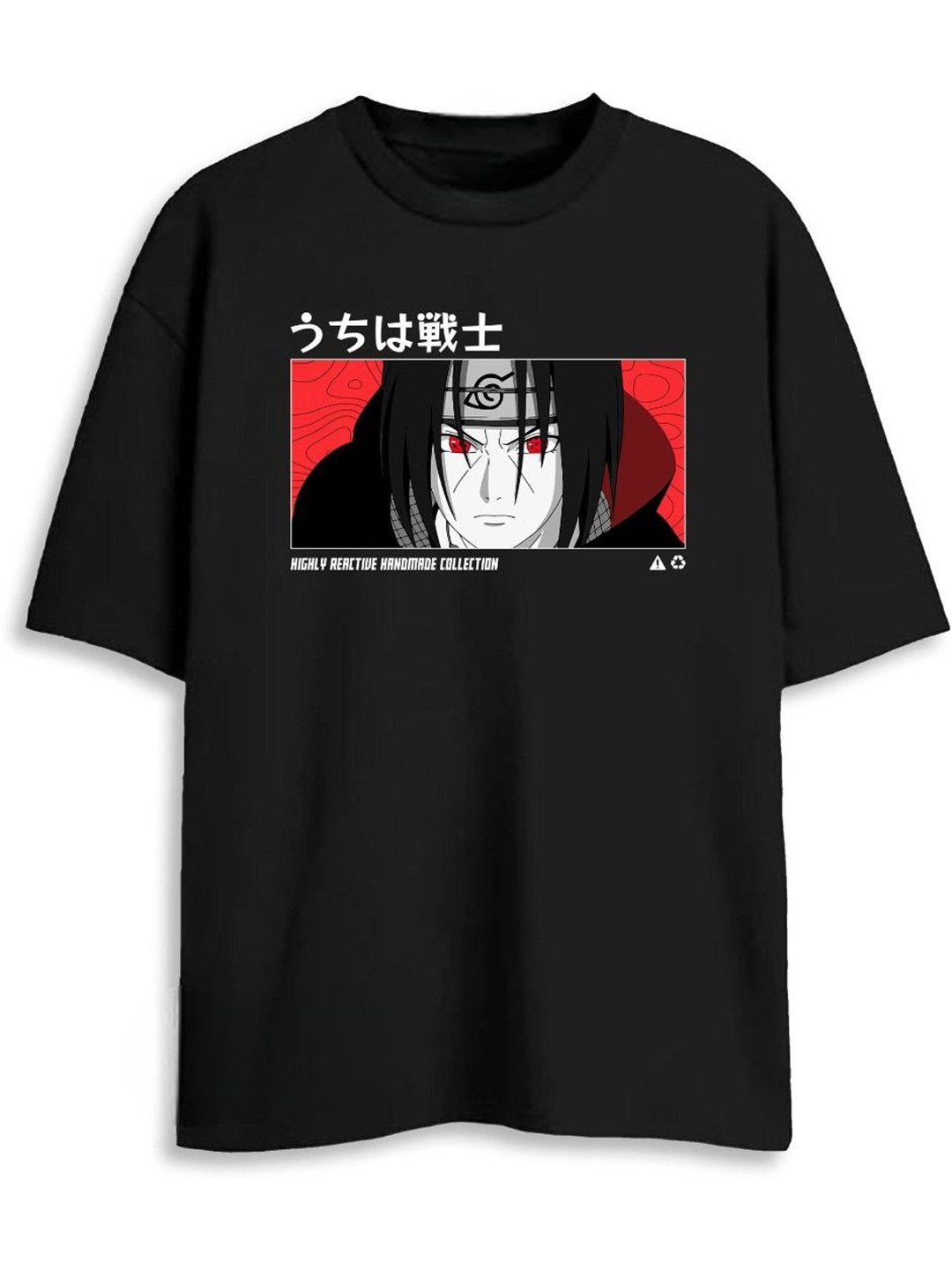 

ZEN1 FASHION Men Printed Abzorb Applique T-shirt, Black