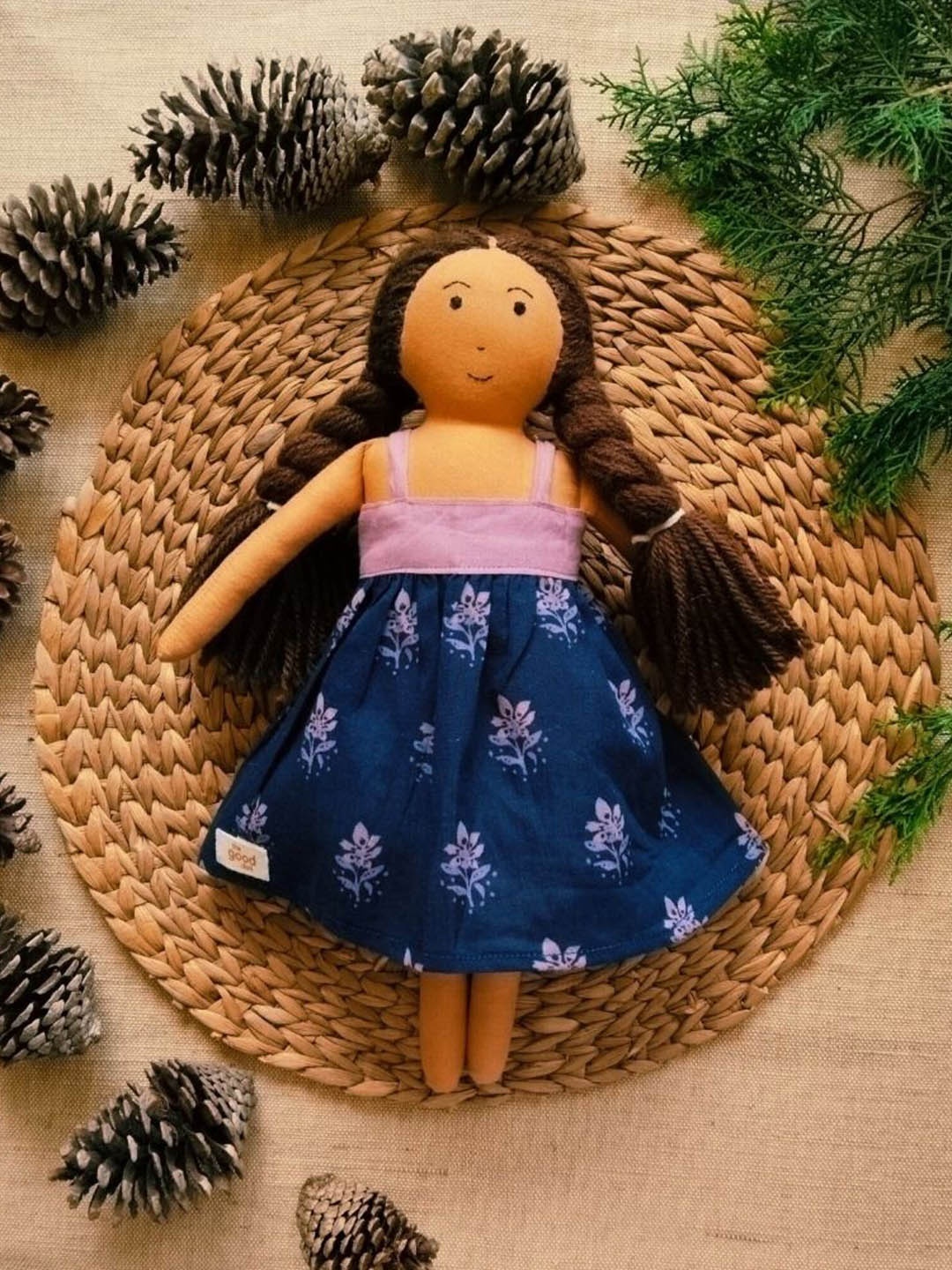 

The Good Doll Polyfill Doll Soft Toys and Dolls, Navy blue