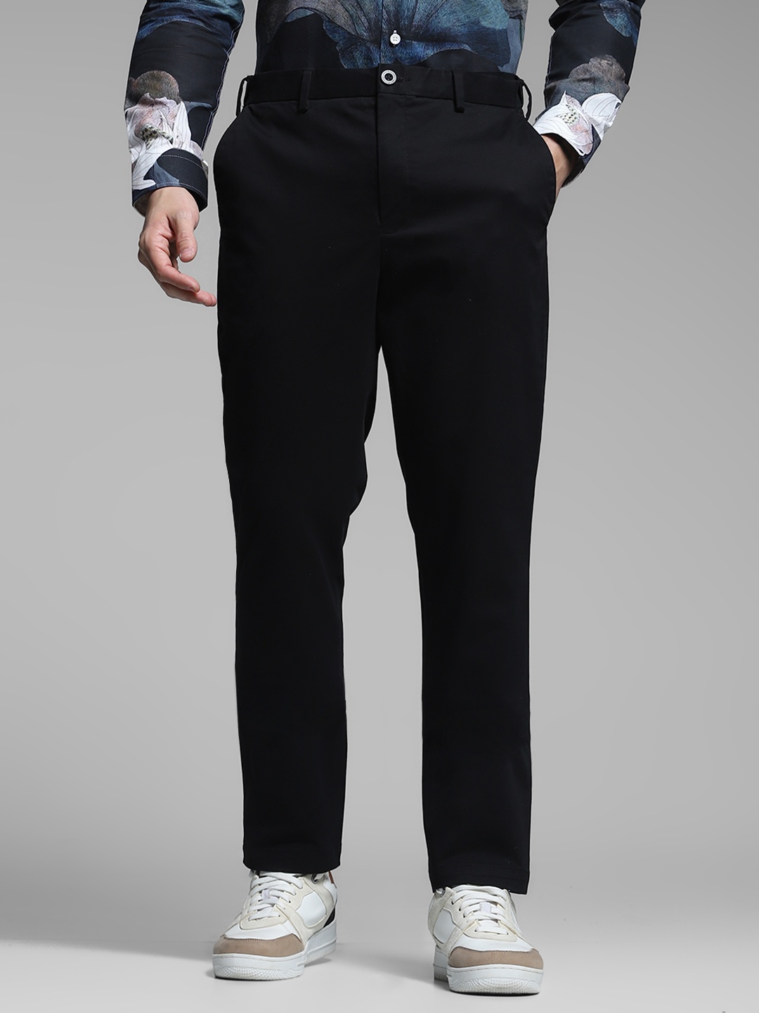 

Jack & Jones Men Chinos Trousers, Black
