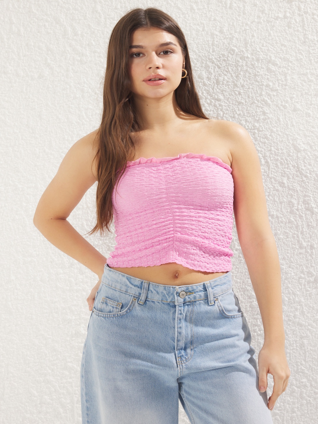 

Trendyol Tube Crop Top, Na
