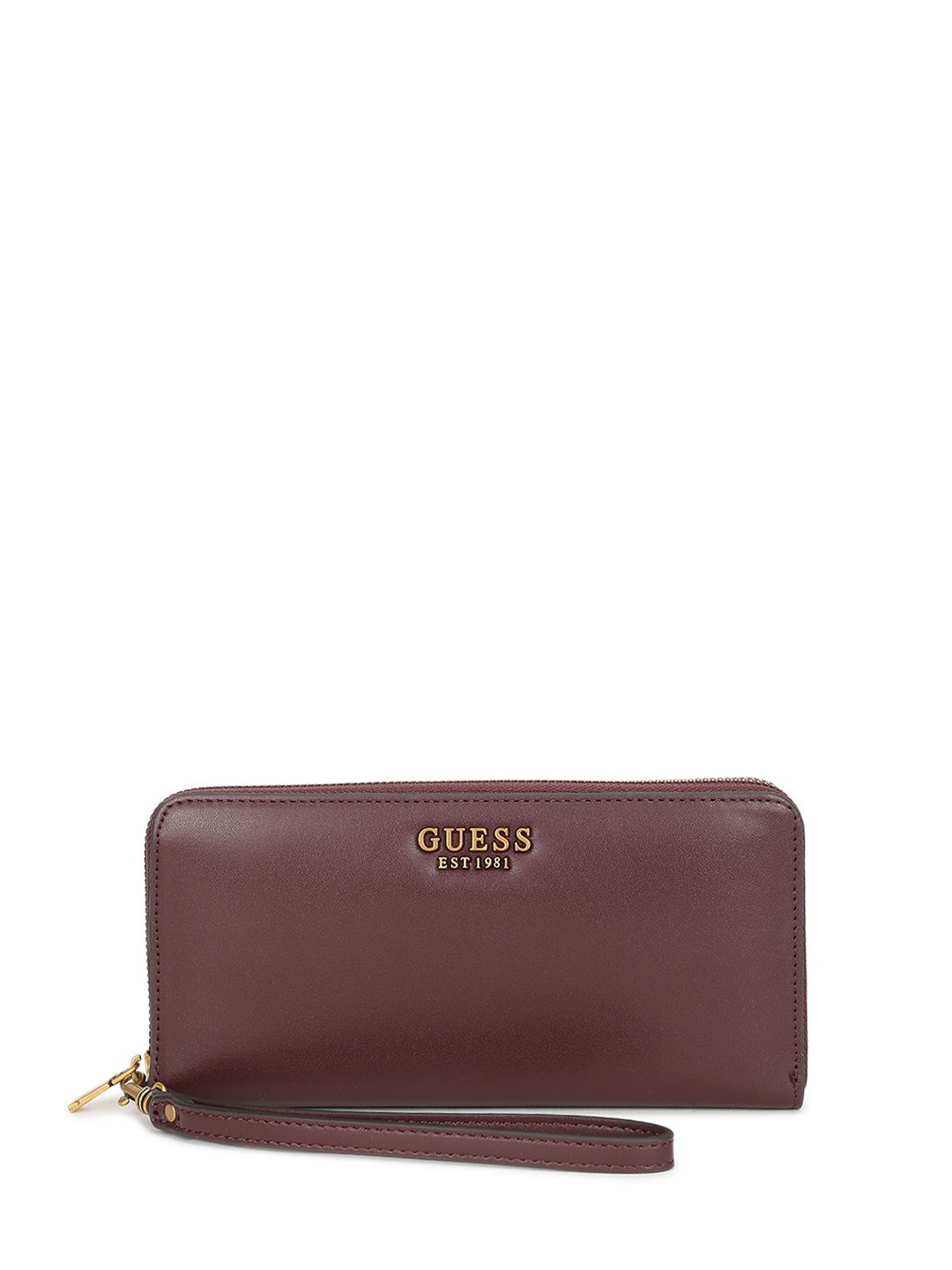 

GUESS Women Zip Around Wallet, Purple