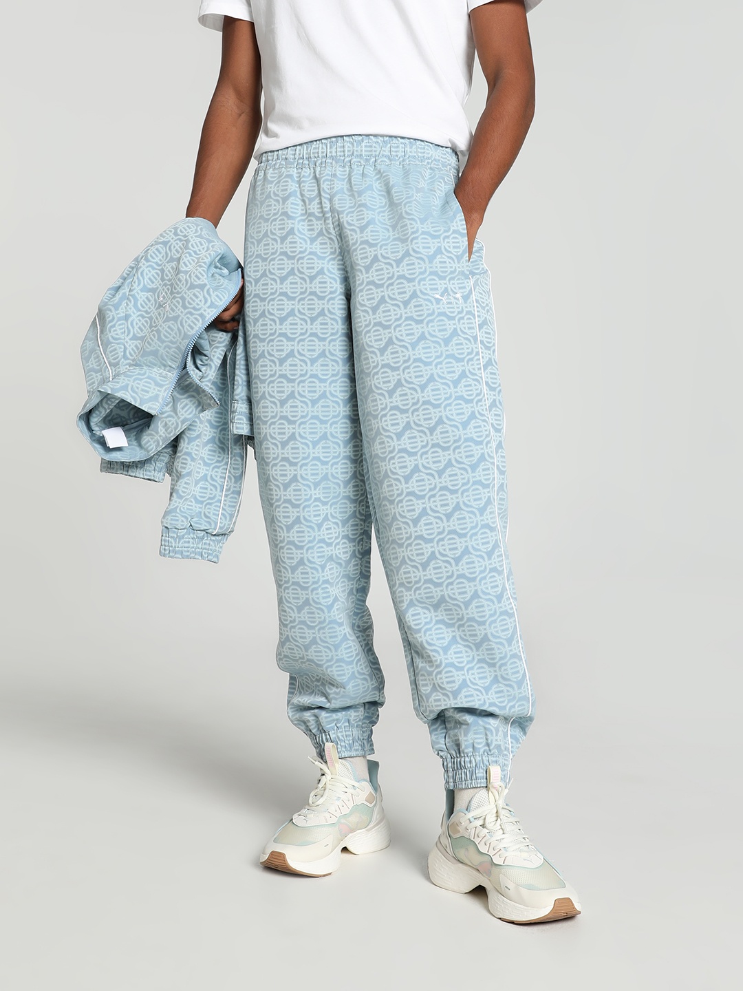 

Puma x Palm Tree Crew T7 Men Printed Pants, Blue