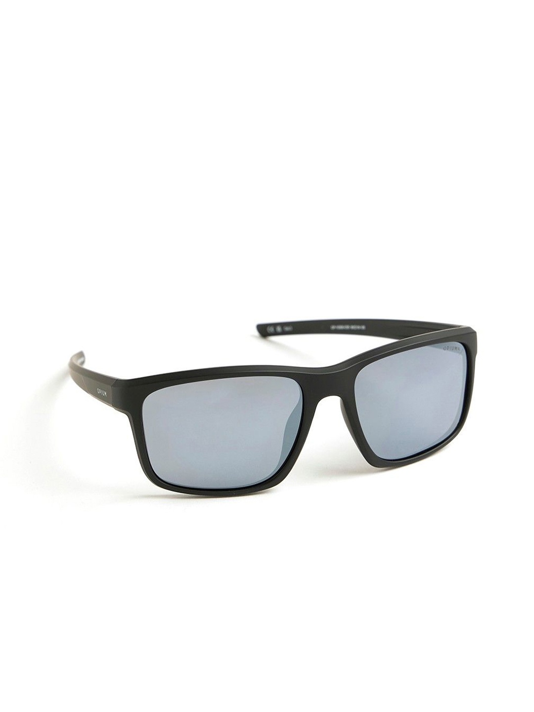 

OPIUM Men Sports Sunglasses with Polarised and UV Protected Lens, Black