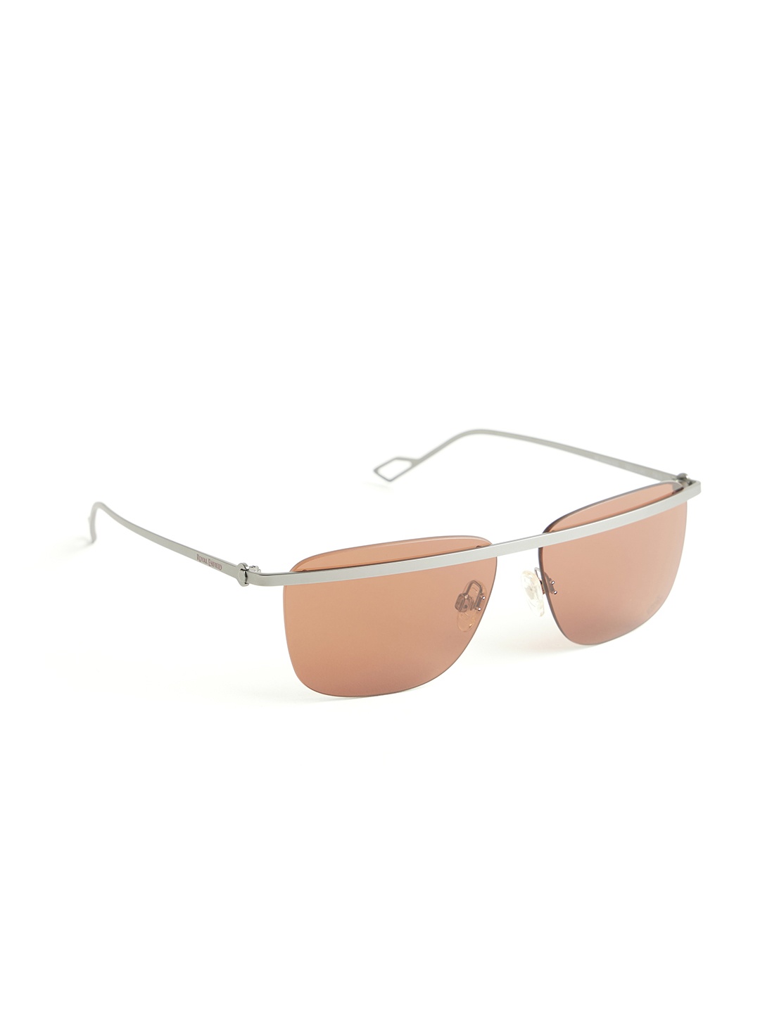 

Royal Enfield Men Rectangle Sunglasses with UV Protected Lens, Red