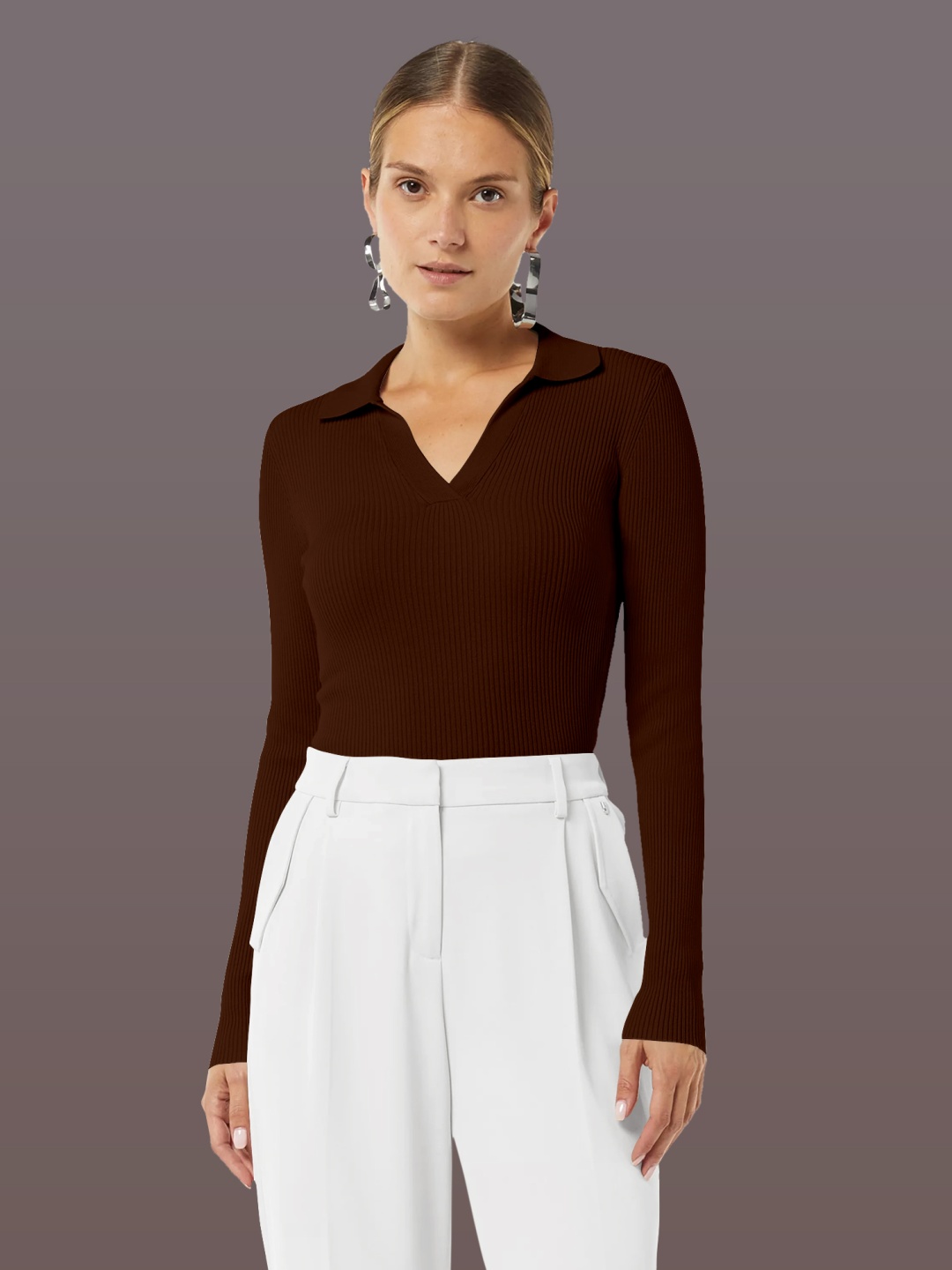 

Dream Beauty Fashion Top, Brown