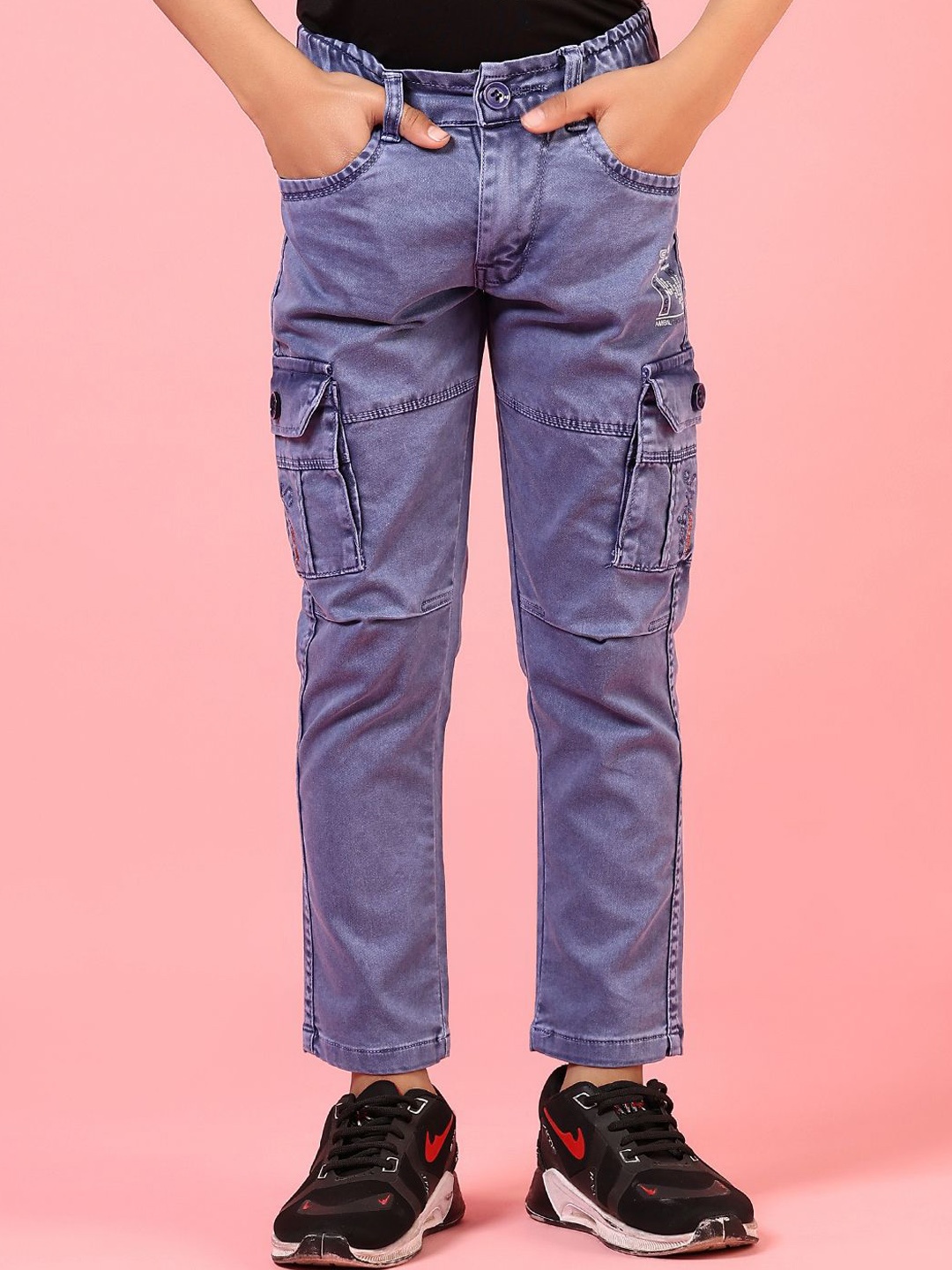 

V-Mart Boys Light Fade Jeans, Blue
